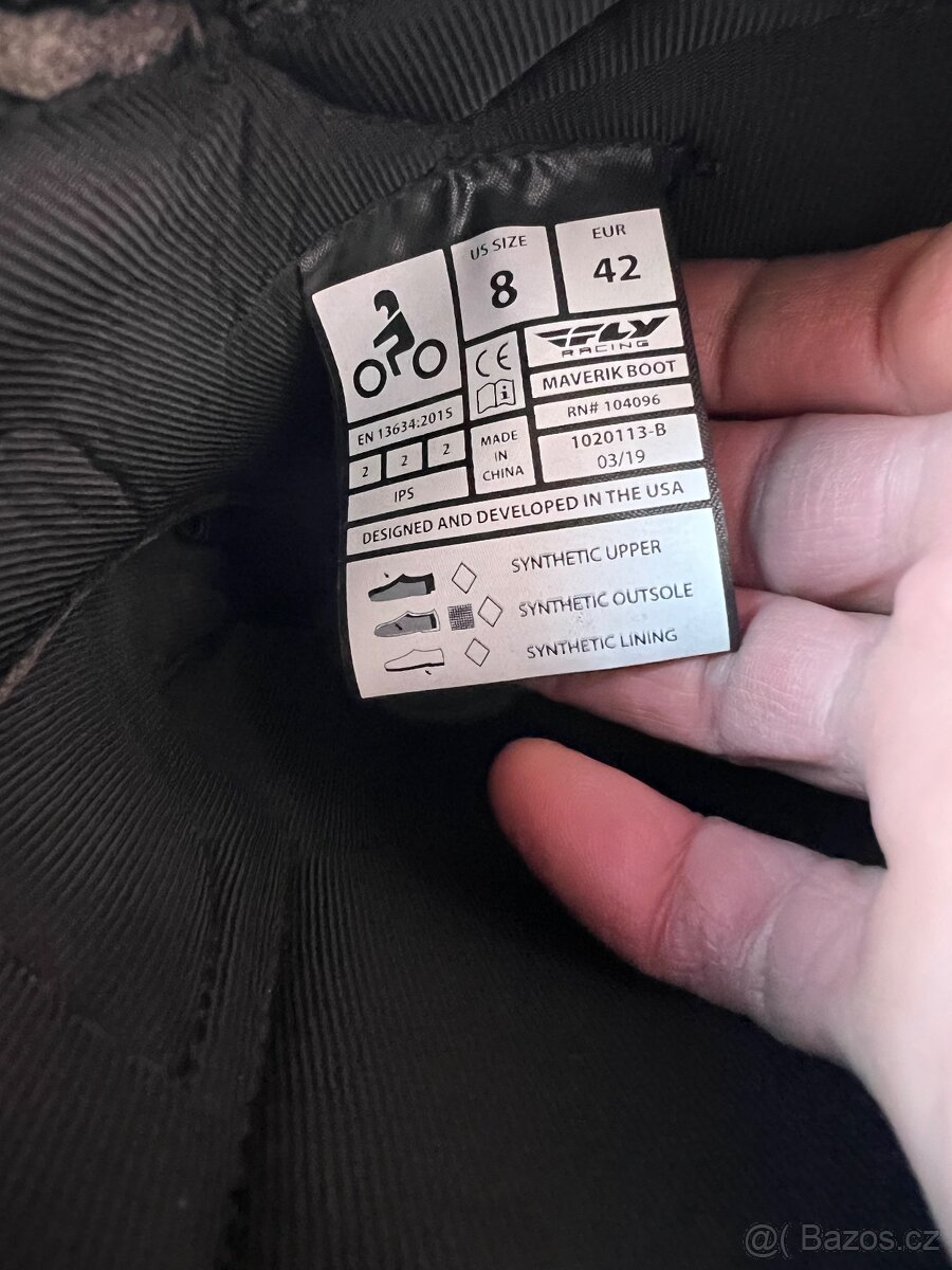 Boty na motokros