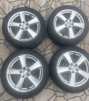 Alu sada kol continental 4x R17 225/50 zimní