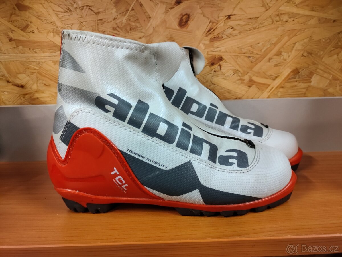 Boty na běžky ALPINA TCL na NNN vel. 37, 23,5cm