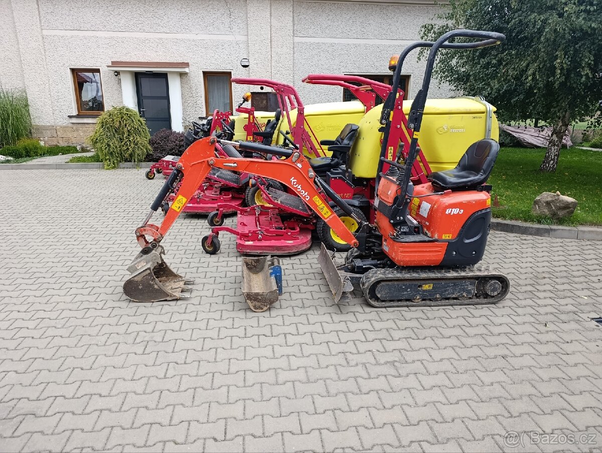 Minibagr Kubota U10 -3