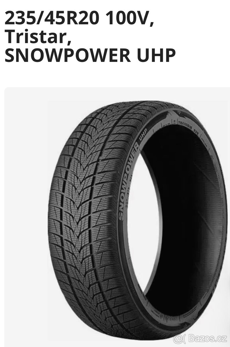 Pneu 235/45/20 235/45R20 zimni TOP