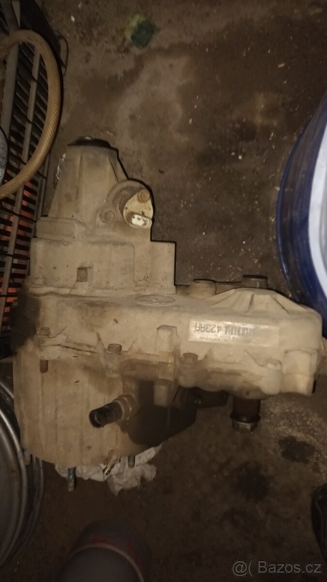 Jeep přídavná převodovka