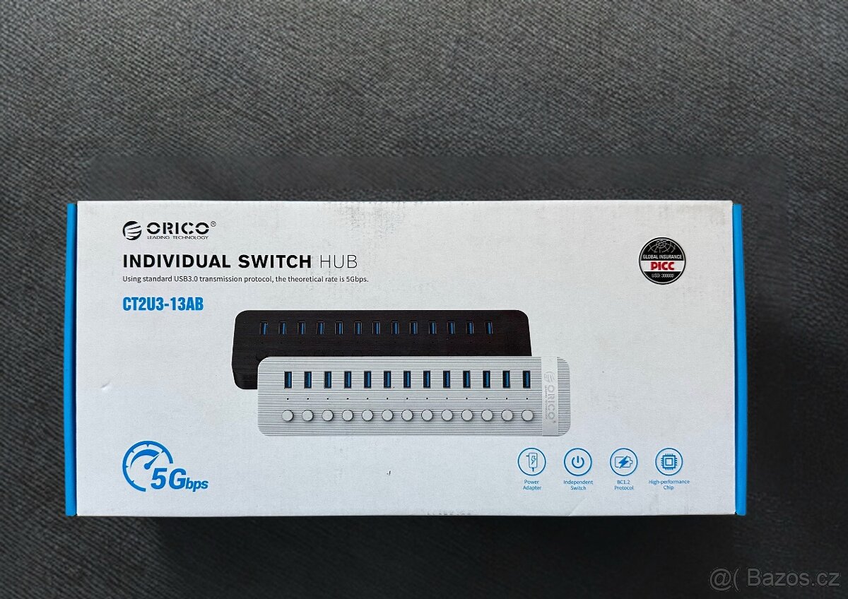 Orico USB hub 16x