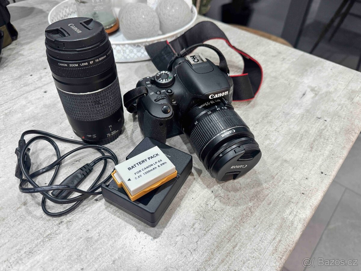 Canon EOS 600D + 2x objektiv