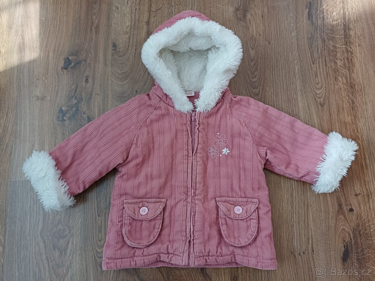 Dívčí manšestrový kabátek vel. 69