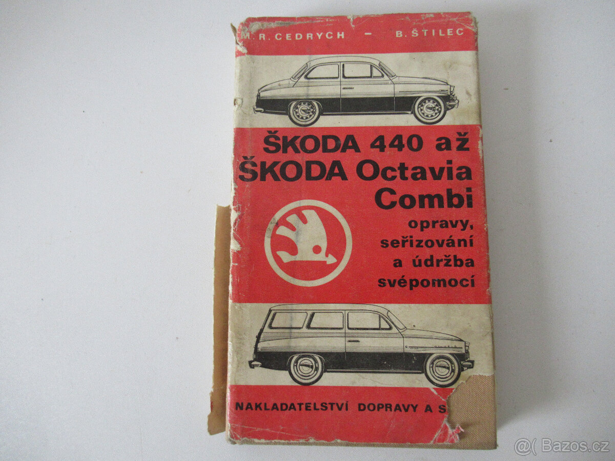 ŠKODA 440 až ŠKODA Octavia Combi-dobová publikace.