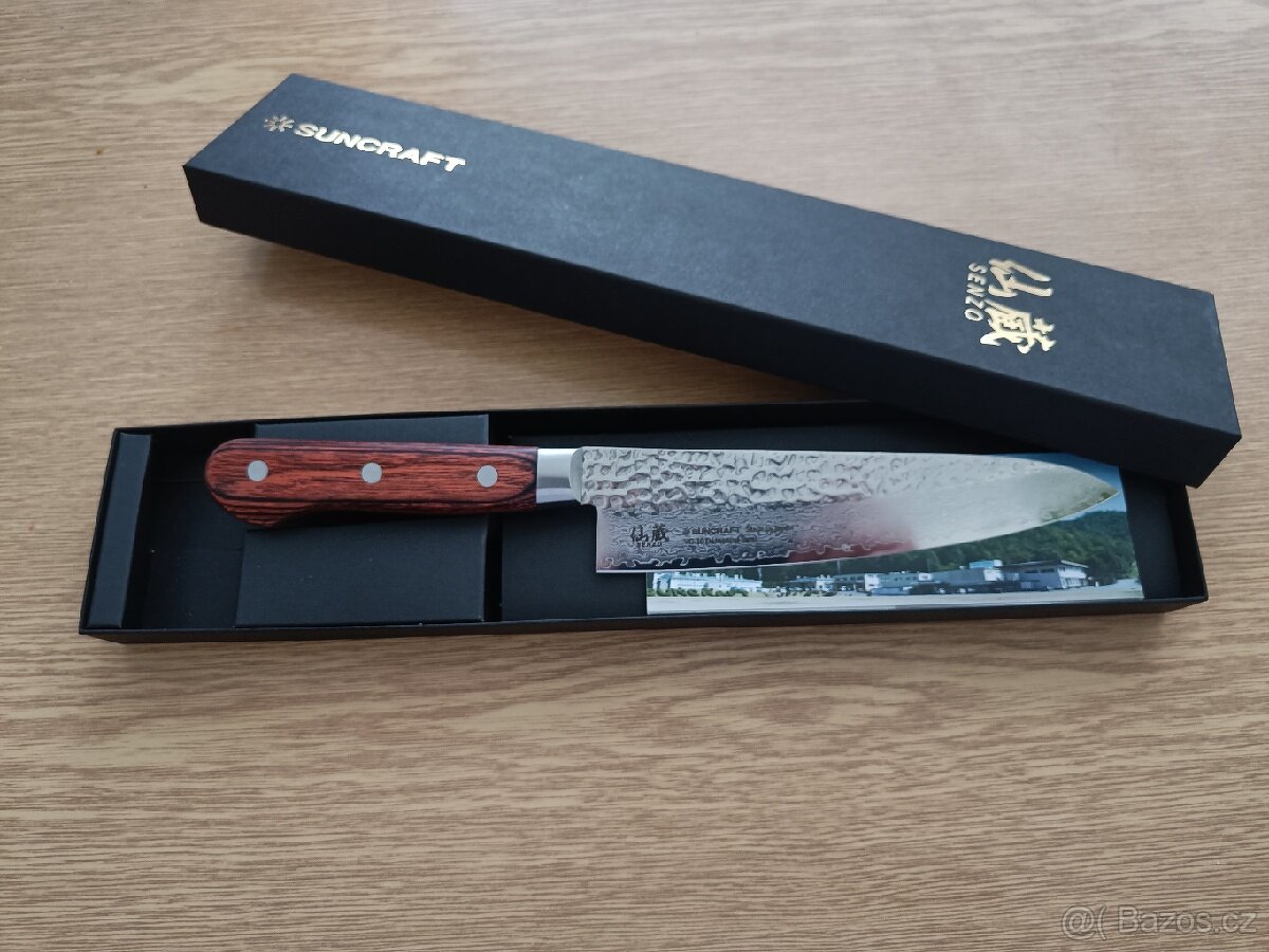 Kuchyňský nůž Suncraft Gyuto 180mm VG10
