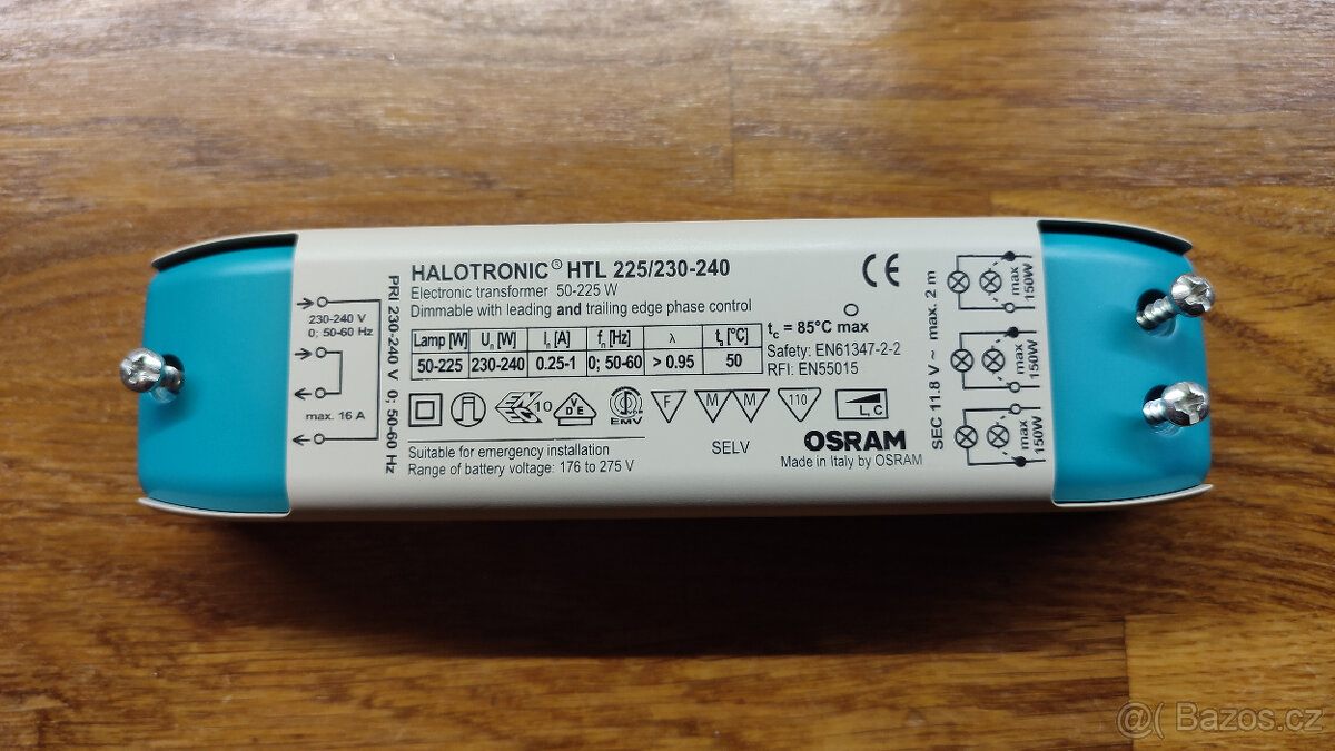 Zdroj Osram Halotronic HTL 225/230-240