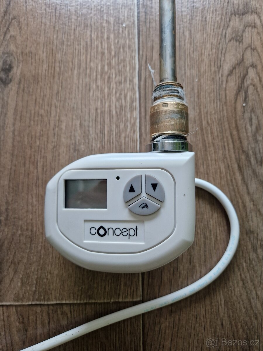 Elektrické topné těleso s termostatem Concept 600 W