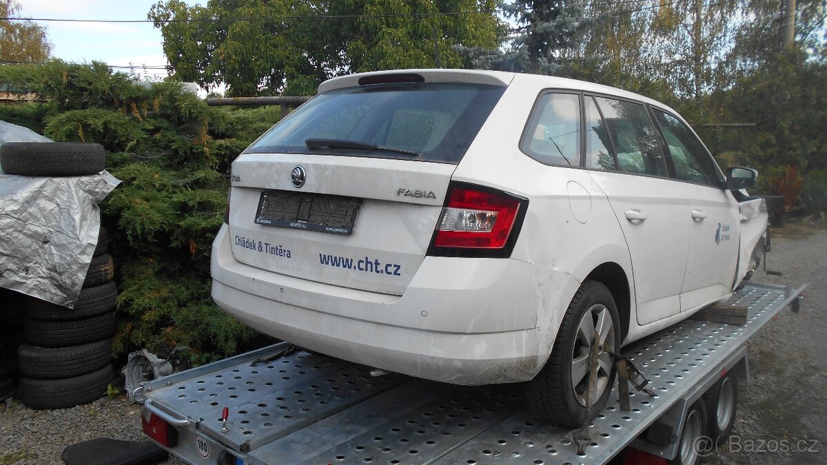nd z škoda fabia 3 999mpi chy bílá modrá zelená stříbrná