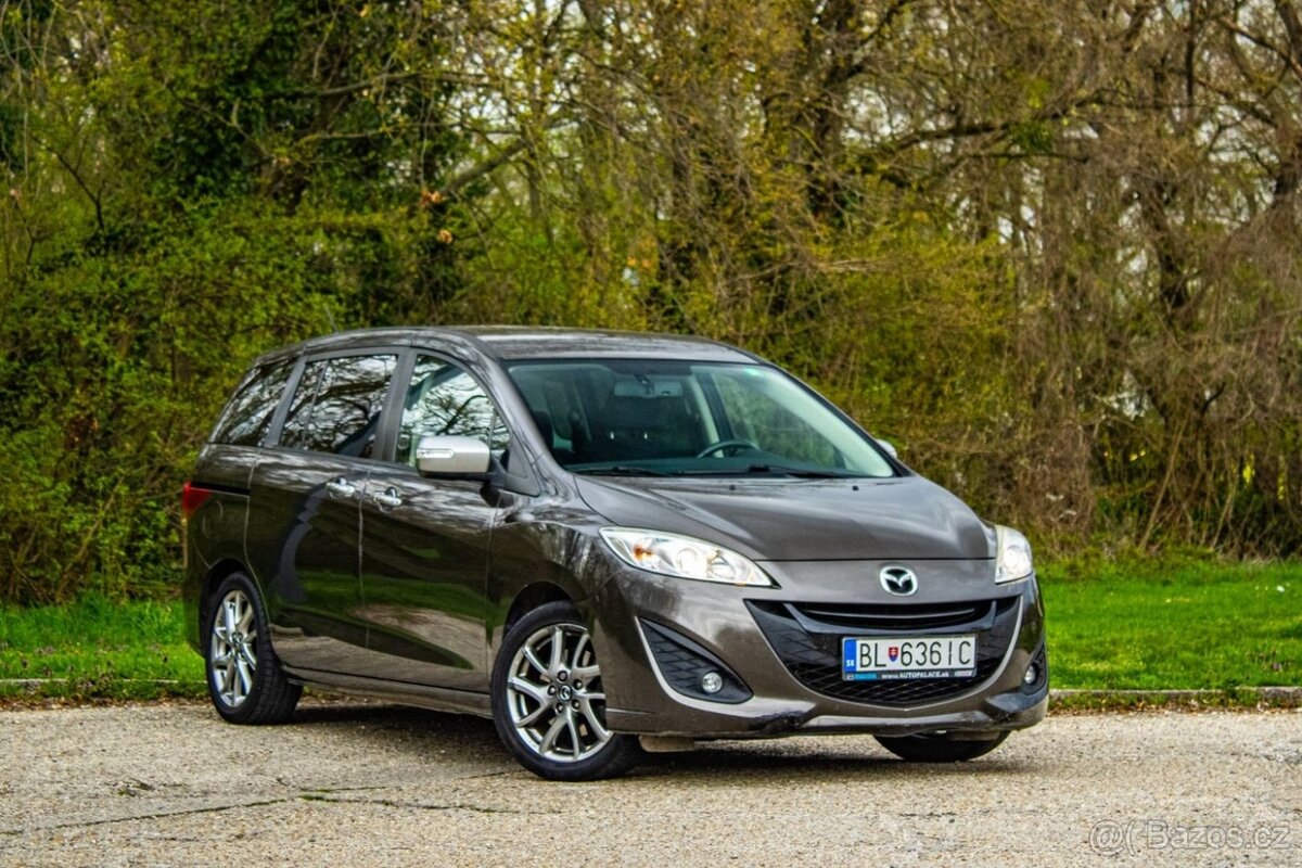 Mazda 5 1.8 MZR, 2014, 1. majitel, 7 miest