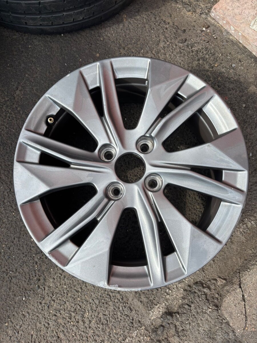 Alu kola Peugeot Elborn 16", originál, 2 ks