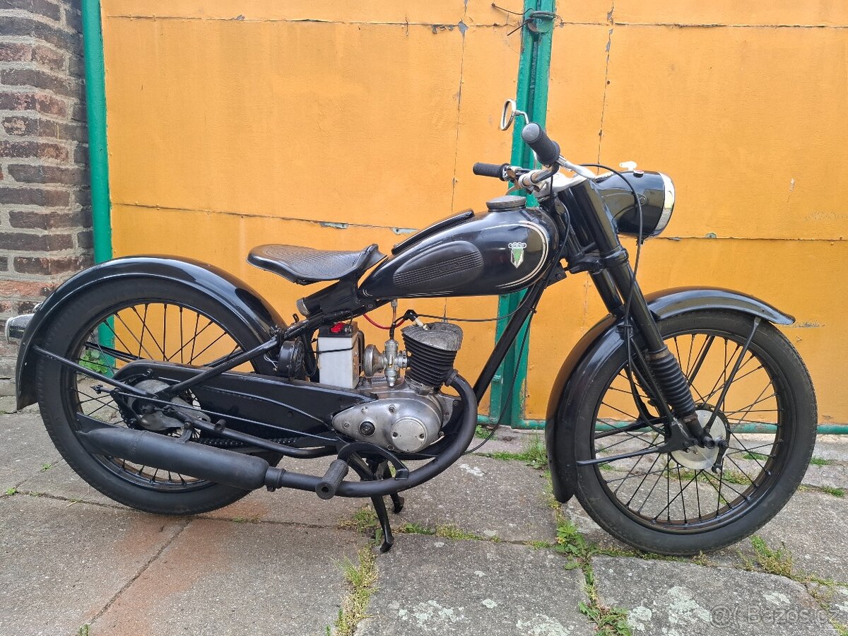 Německý motocykl Dkw RT125/2a autounion
