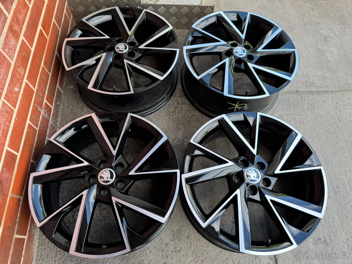 Alu 18" 5x100,škoda VEGA BLACK, Scala , KamiQ , TOP