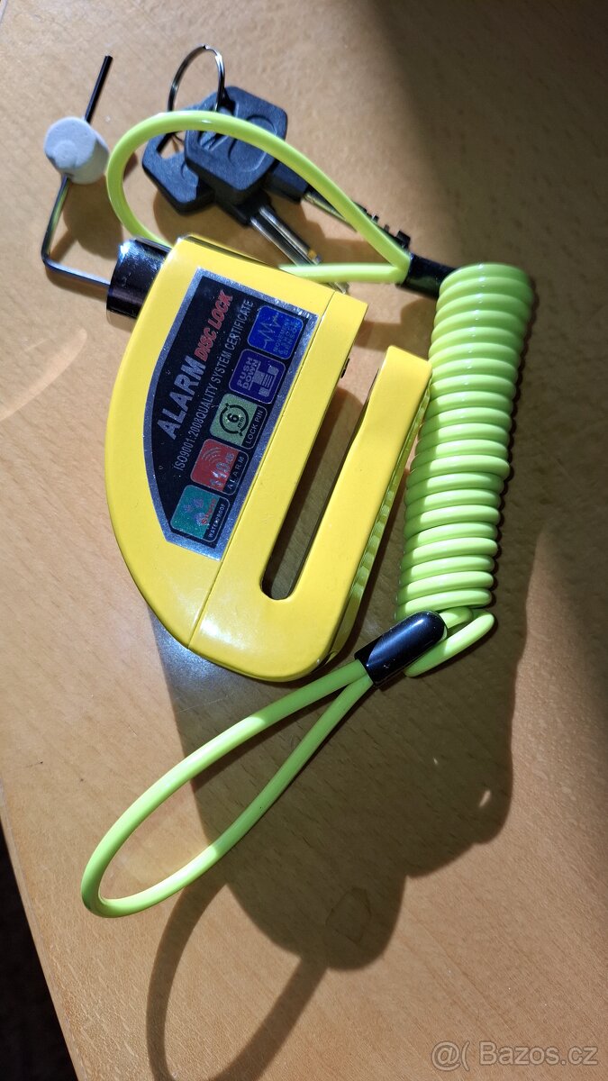 Zámek Alarm Disk Lock