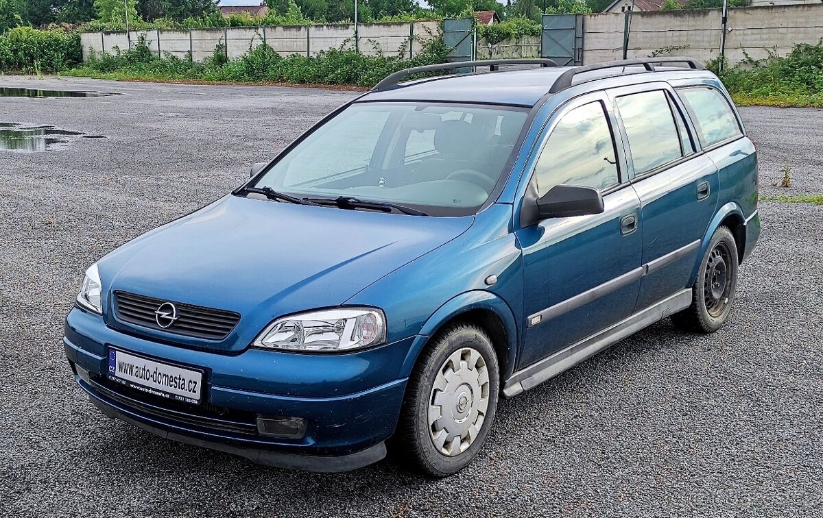 Opel Astra G kombi 1,7 DTi 55 kW, 2x klíč, klima, nová TK