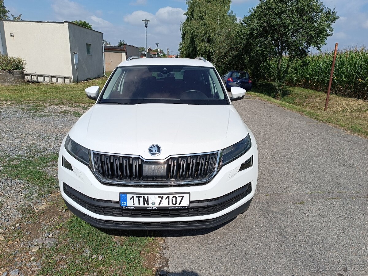 Prodám Škoda Kodiaq, původ ČR, 2.0 Tdi, 4x4, 110 KW - MANUÁL