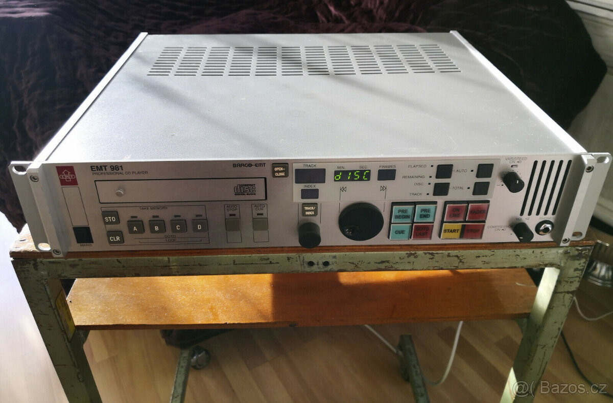 CD přehrávač EMT 981