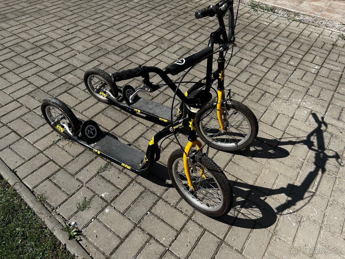 2x koloběžka Master