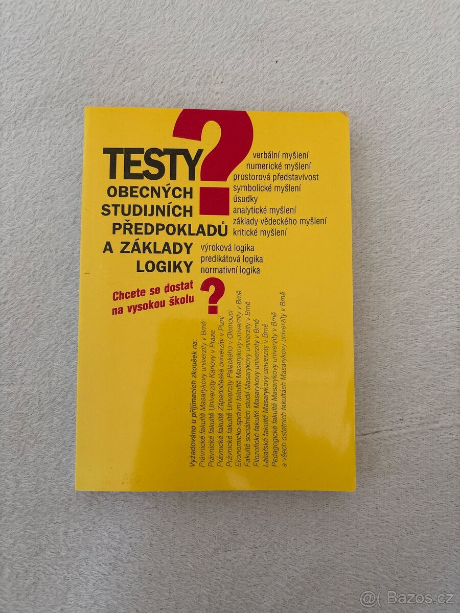 Test obecných studijních předpokladů a základů logiky