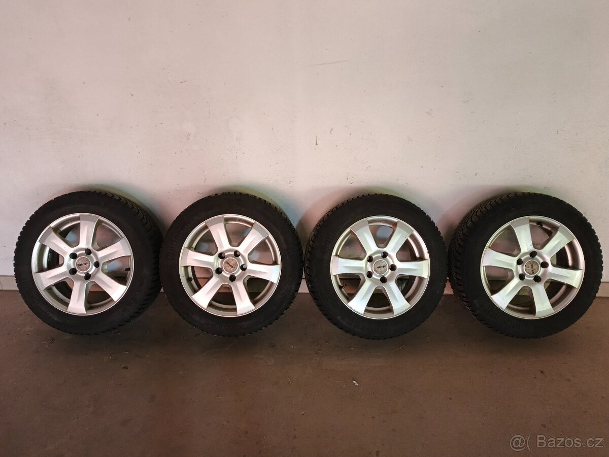 P: 16" litá kola Autec + zimní pneu Continental