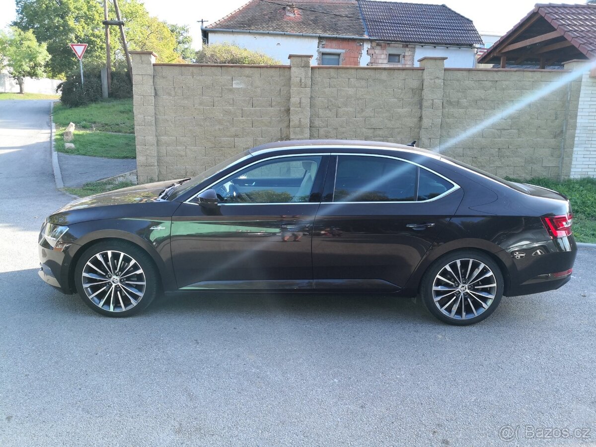 TOP - ŠKODA SUPERB 3, 110 kW 2.0TDi, L&K, DSG, 95 tis.km