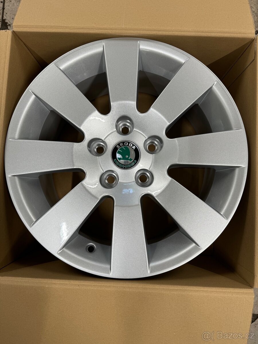 Nová alu kola Škoda Superb 5x112 r16