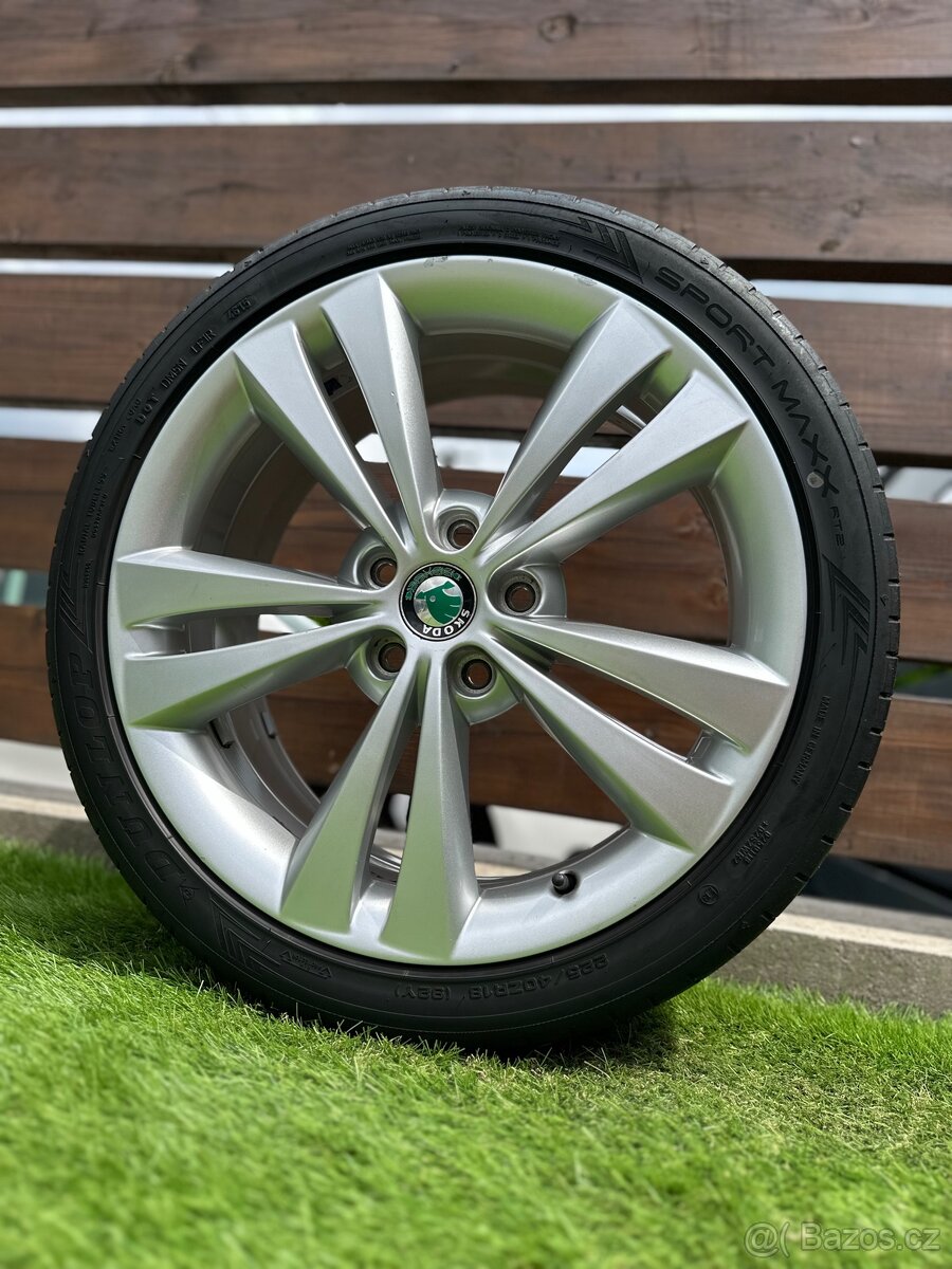 Alu kola 5x112 r18 s pneu (neptun1)