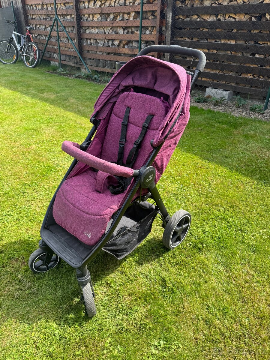 BRITAX RÖMER Kočárek B-Agile M, Cherry Wine