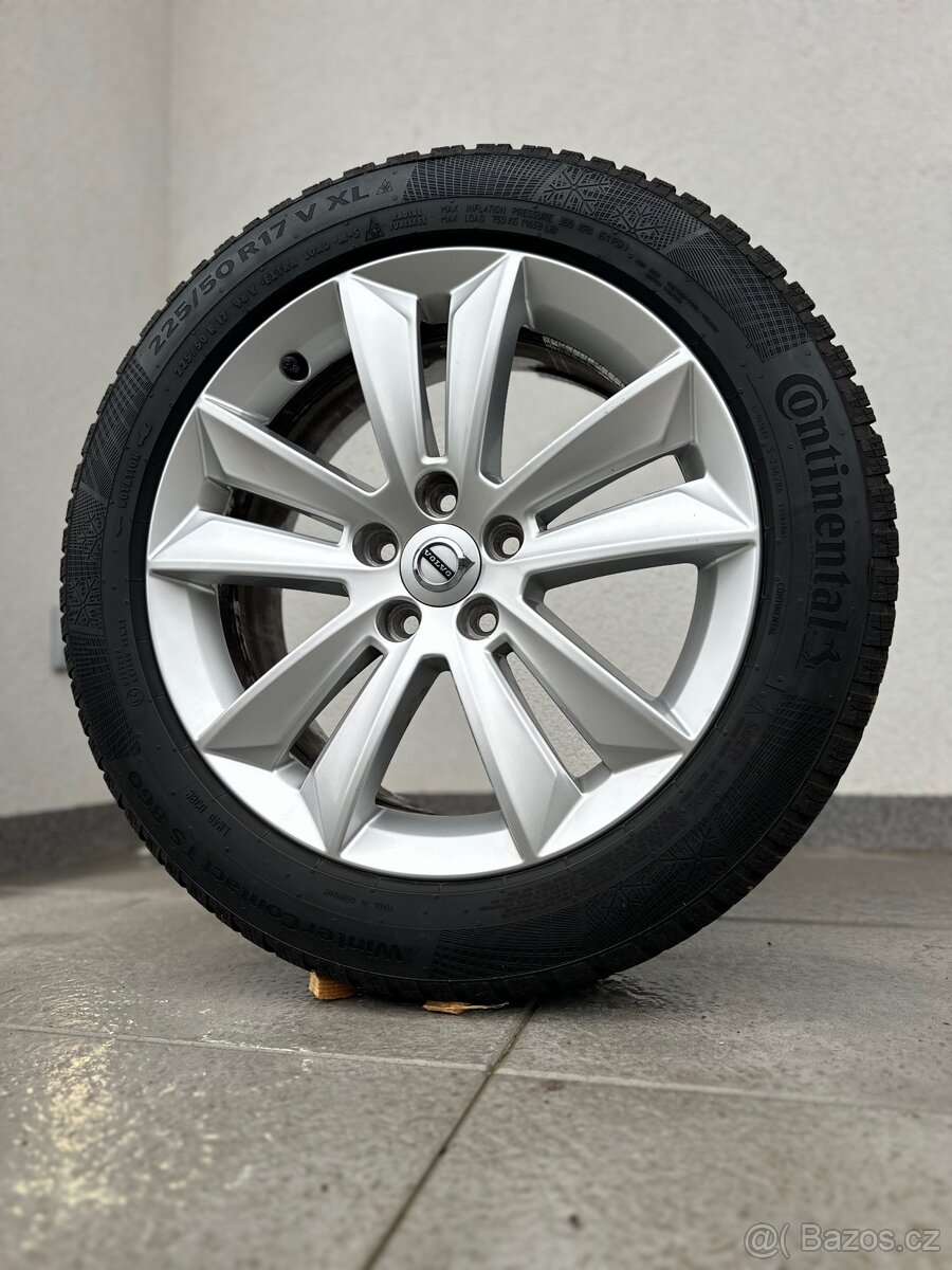 Alu kola 5x108 r17 s pneu (vlv17)