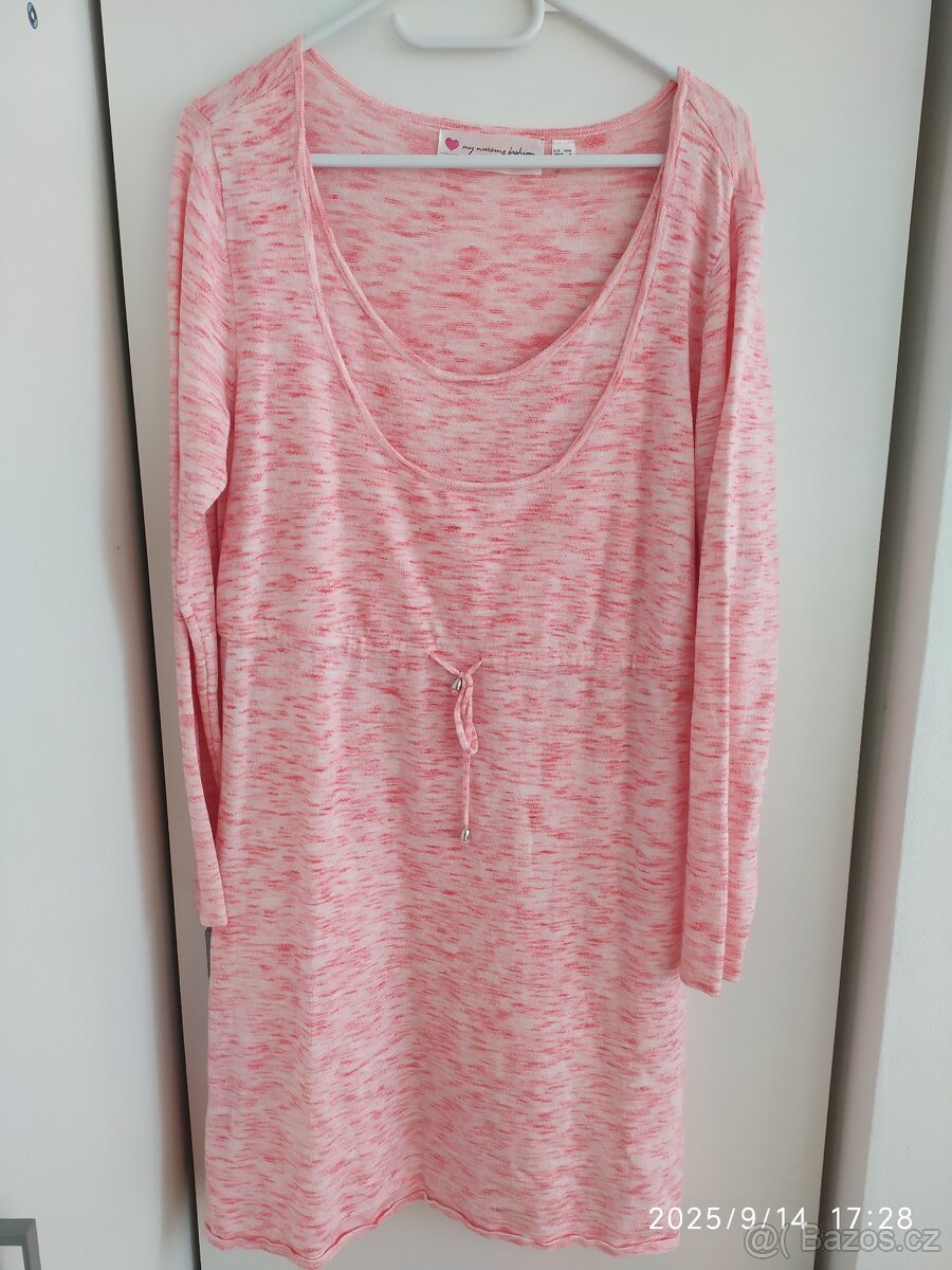 Těhotenské/kojící šaty Bonprix vel.40/42