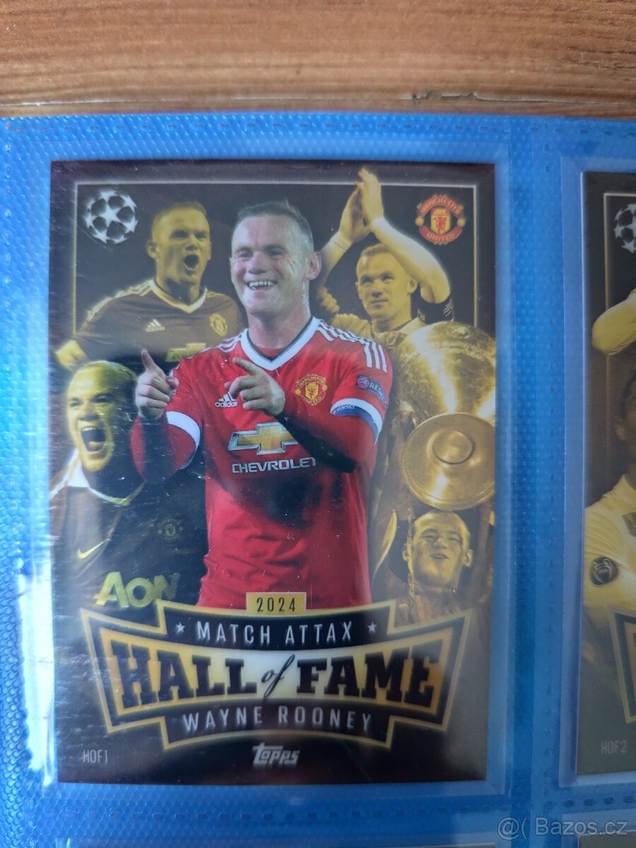 Fotbalové kartičky Match Attax 2024/25 - Hall of Fame