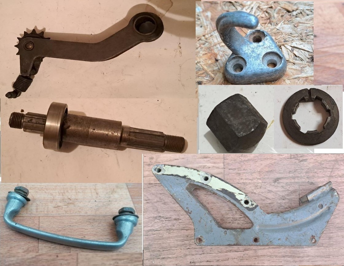 ČZ 175/ 501 502 skútr prase ND