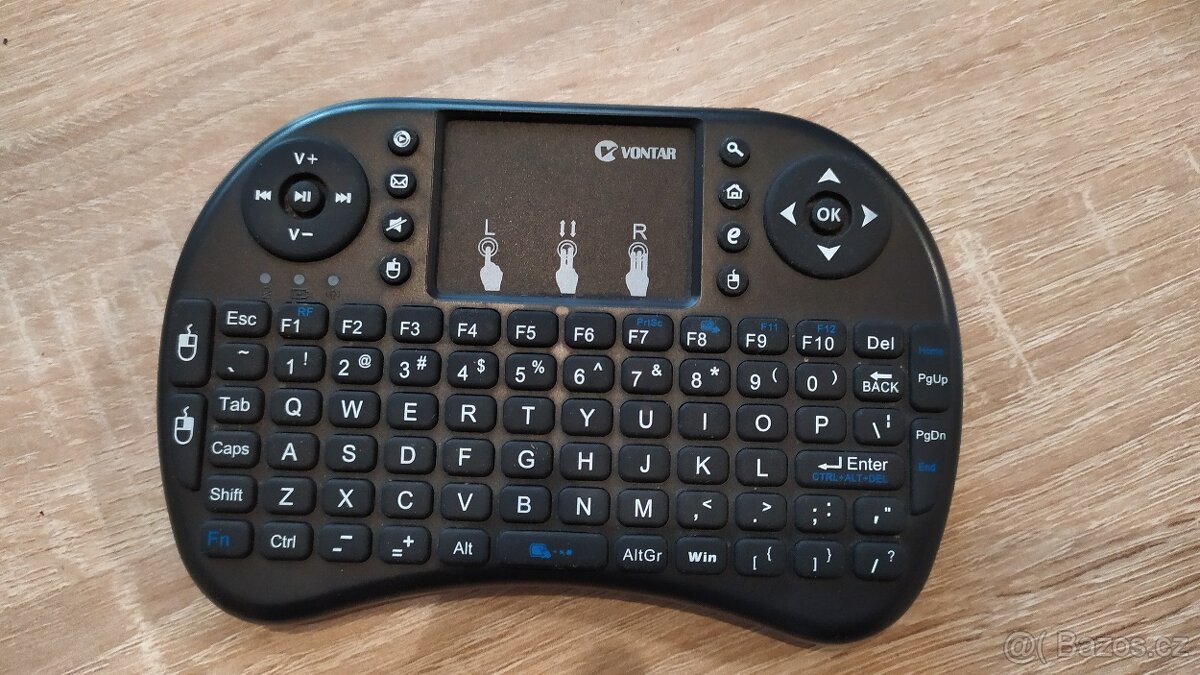 Bezdrátová mini klávesnice