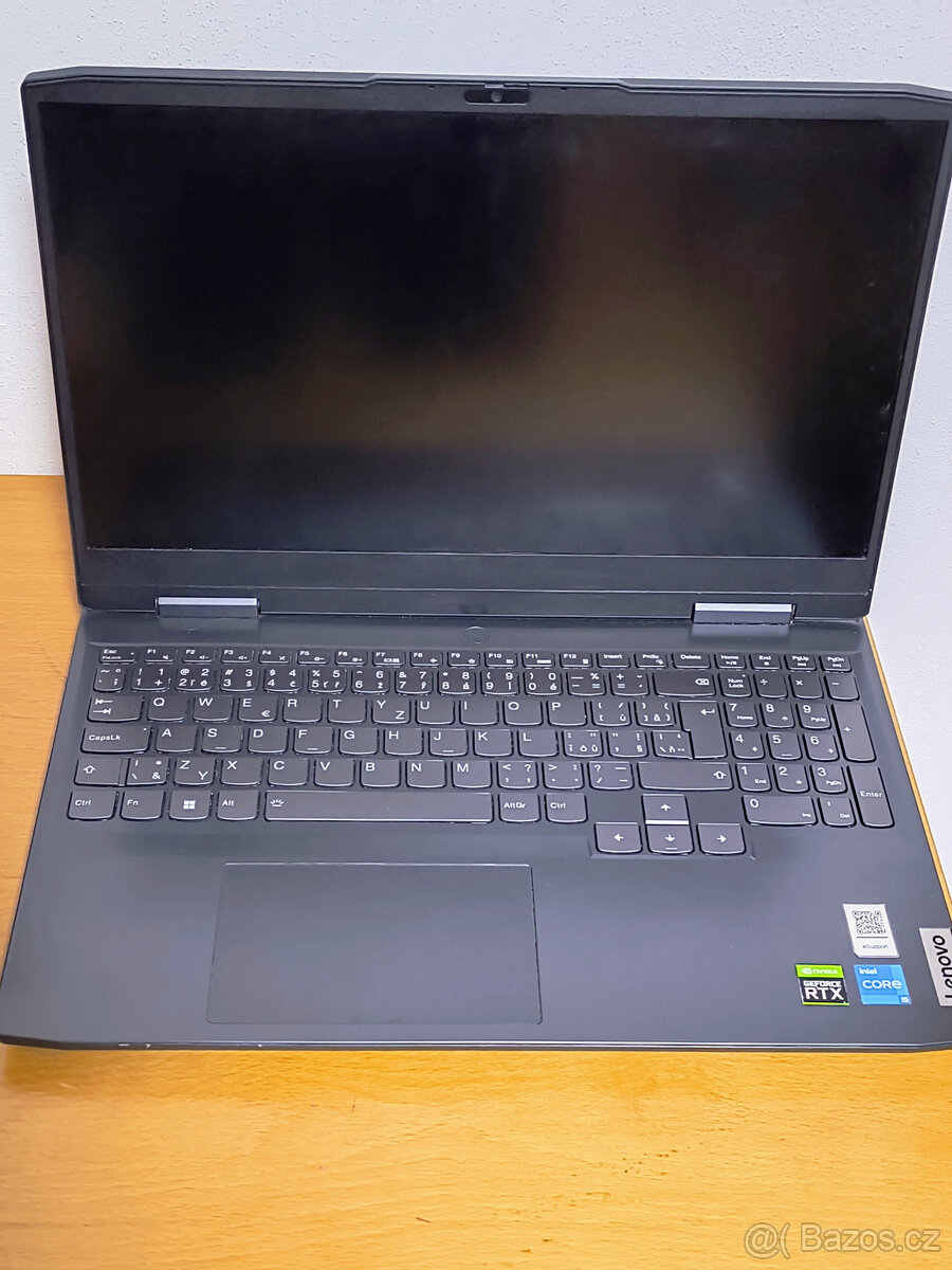 Lenovo IdeaPad Gaming 3 15IAH7 nefunkční