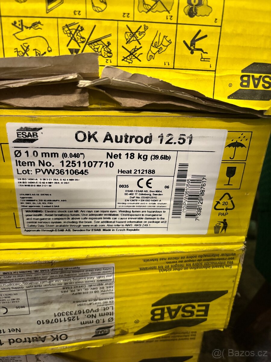 Esab drat do co2 1mm