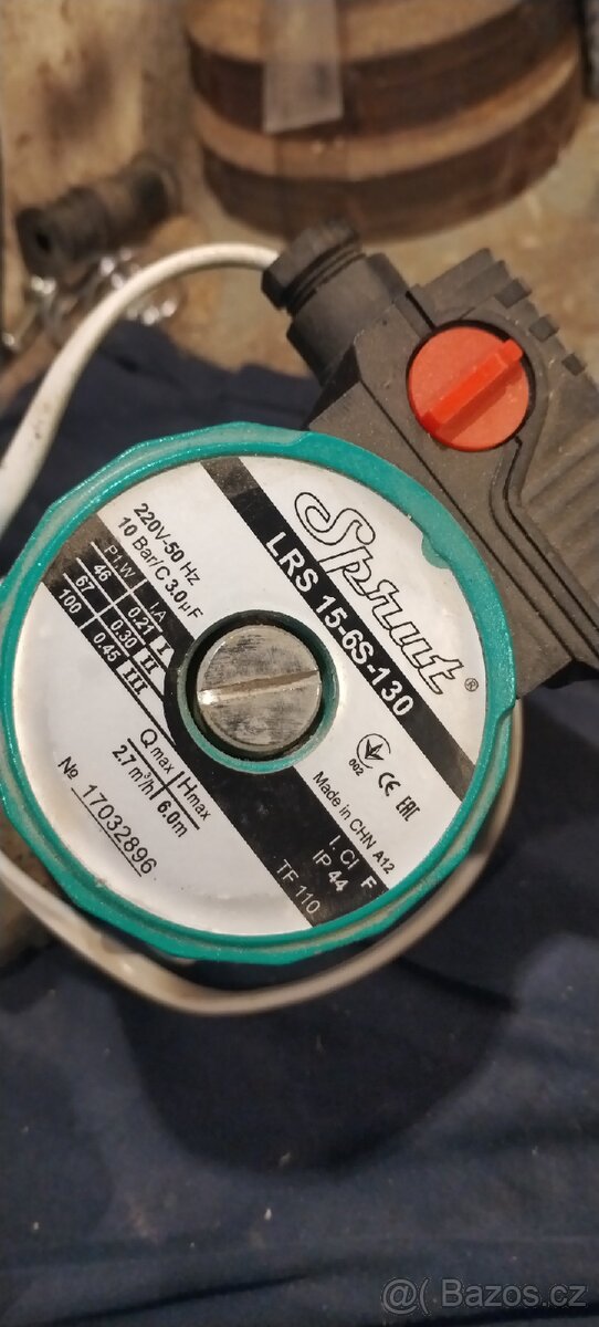 Oběhové čerpadlo.