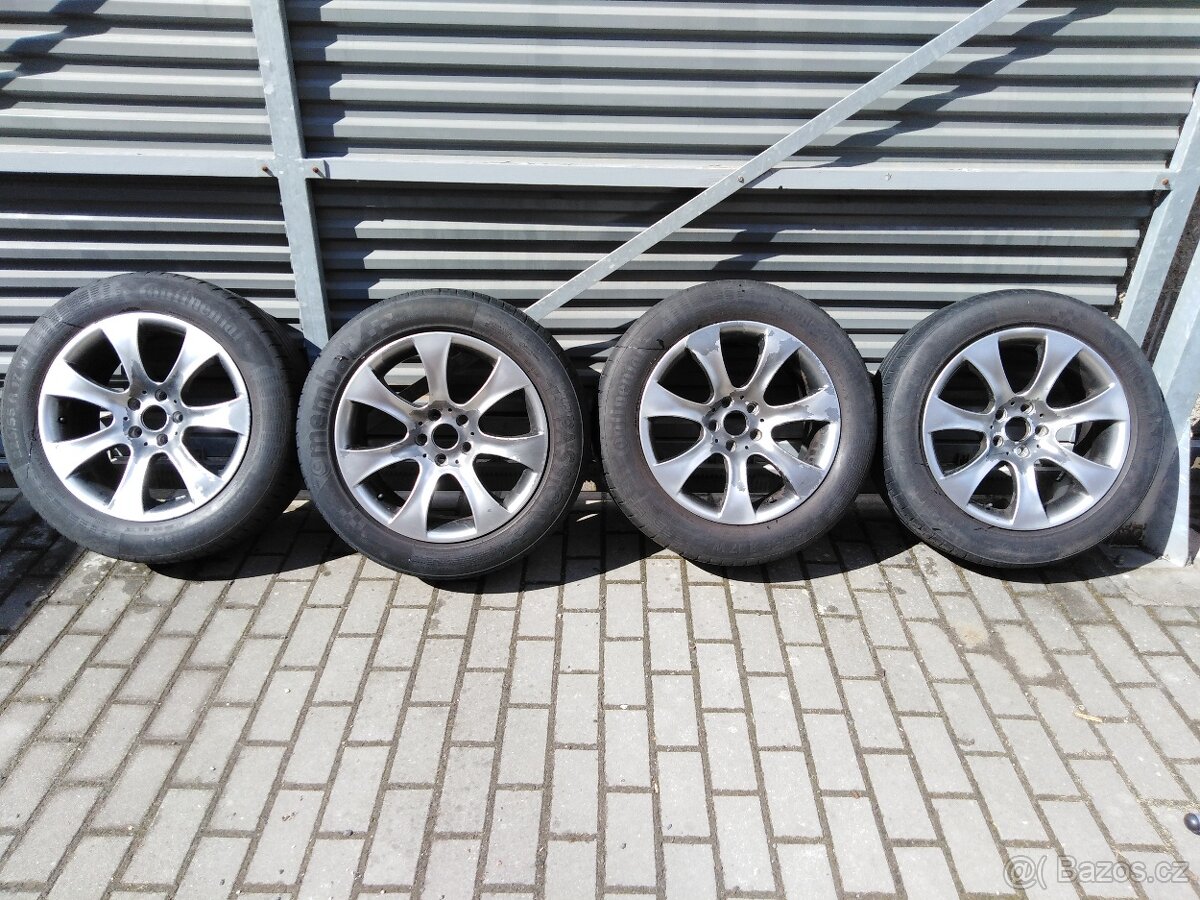 ALU kola 17 + letní pneumatiky 225 / 55 R17