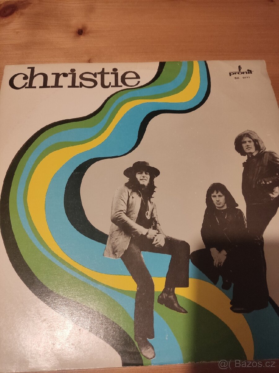 Gramofonová deska kapely Christie