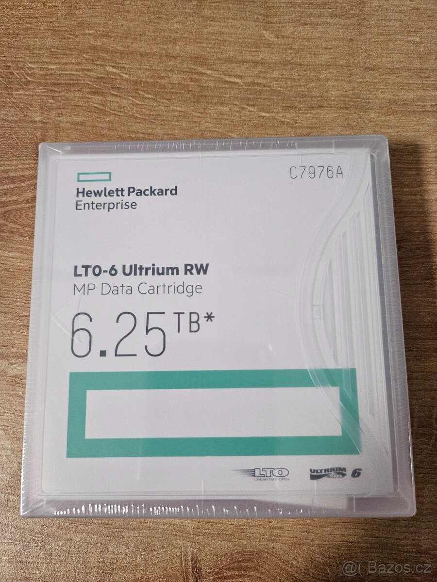 Datová páska HP LTO 6.25 TB