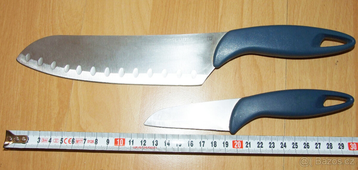 TESCOMA kuchyňské nože 5ks, různé, velmi dobrý stav