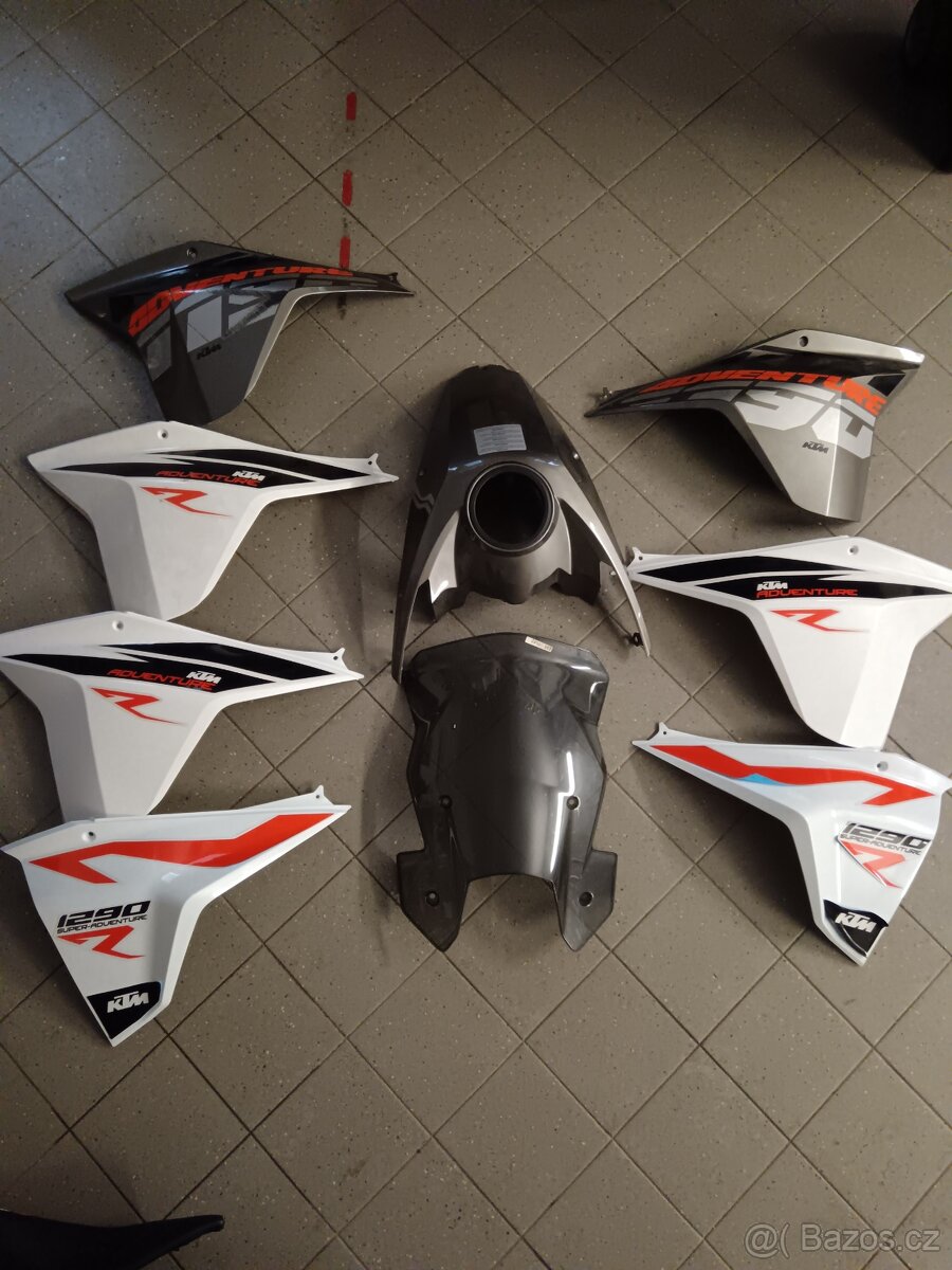 Plasty ktm adventure