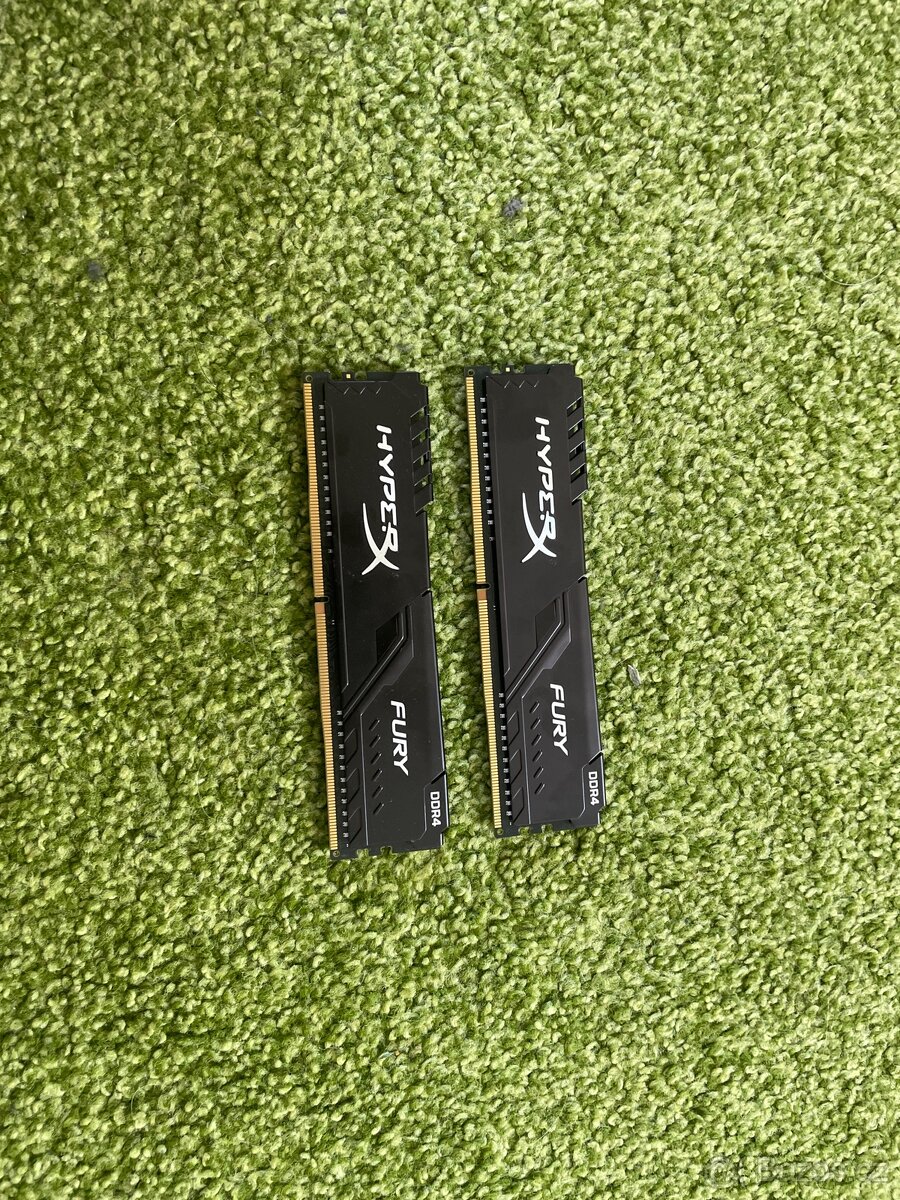 RAM - 2× 8GB DDR4 2666MHz HyperX Fury
