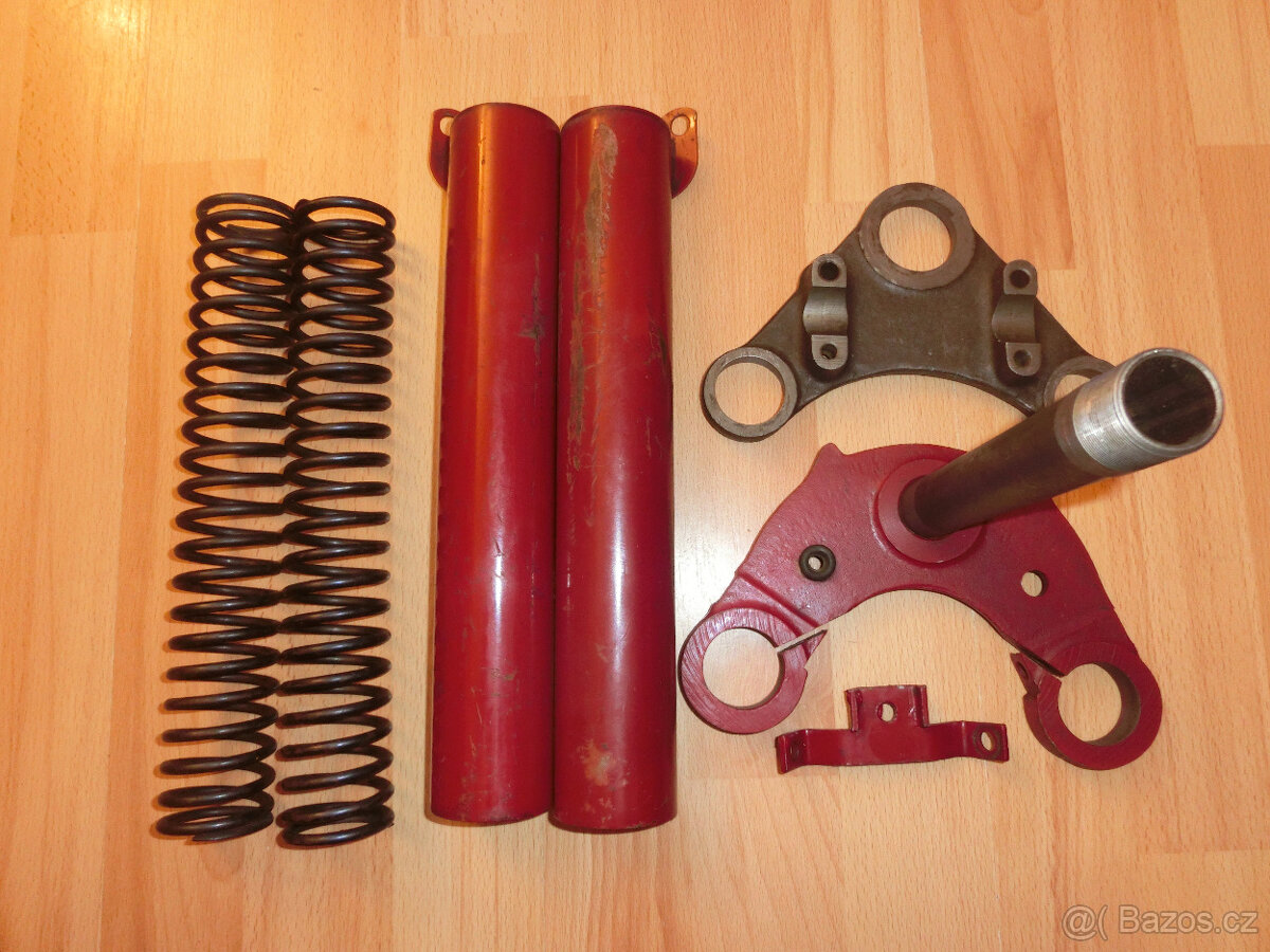 Jawa ČZ 125/175/250 nepoužité díly - brejle, kryty, pružiny