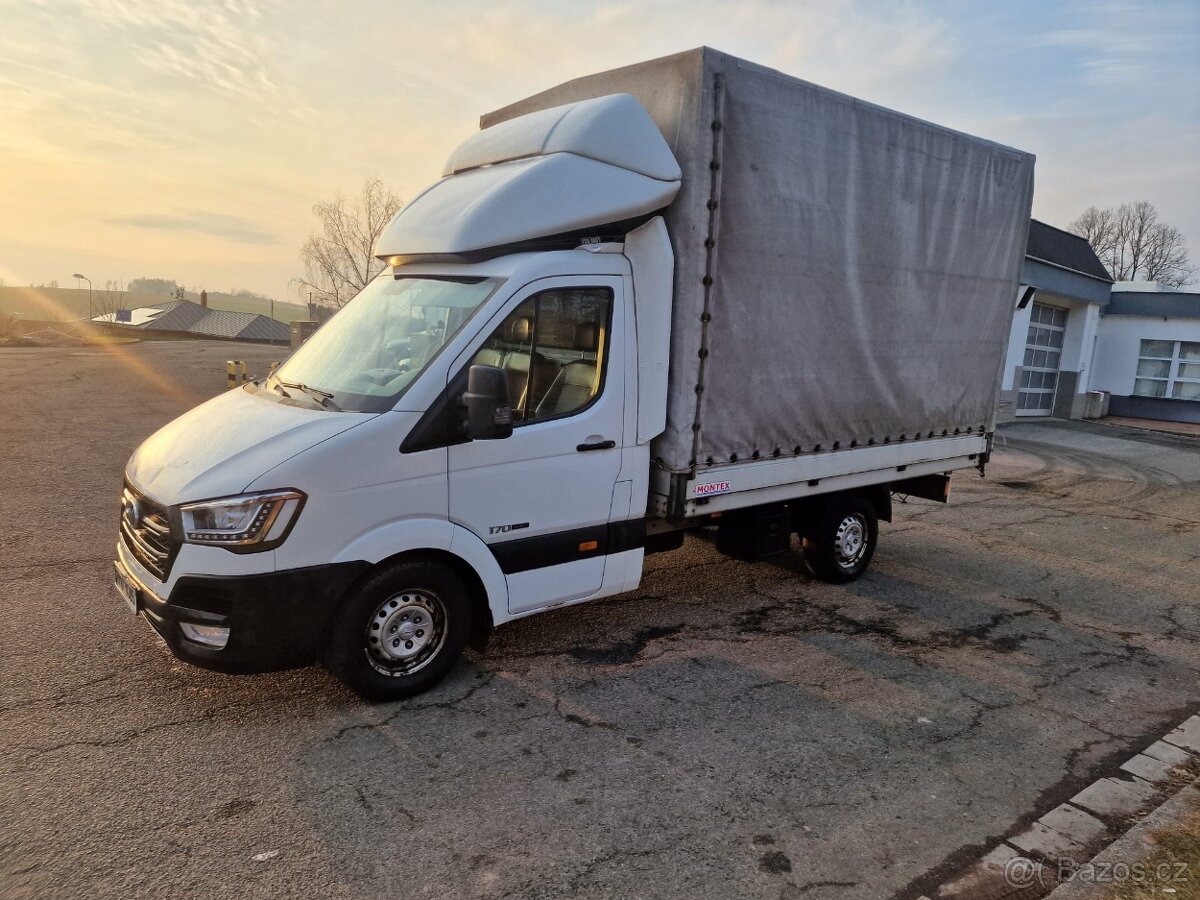Hyundai H350 2,5 CRDI 125KW  170koni, koupeno nové v ČR, po