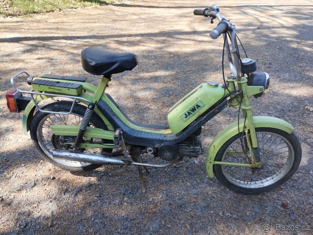 Jawa Babetta typ 210 s kartičkou, původní lak.