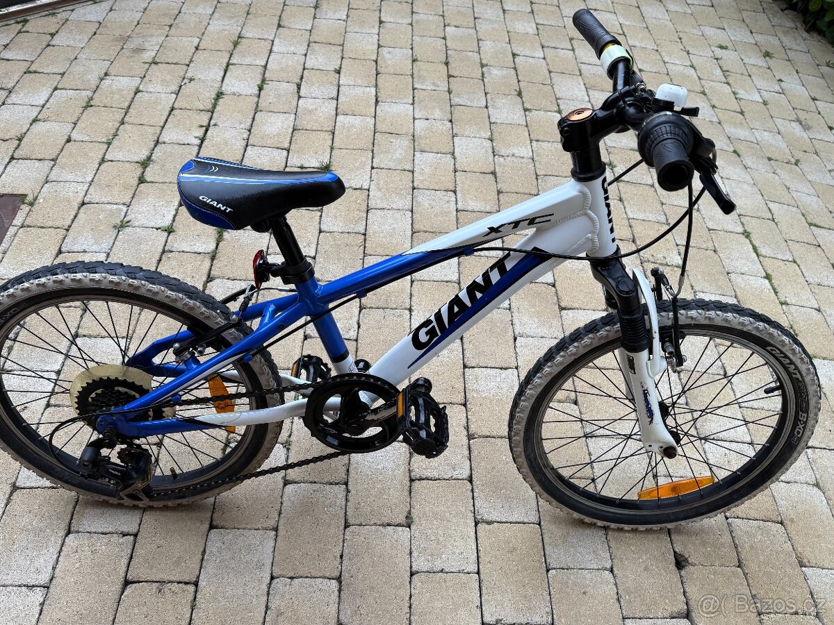 Dětské značkové kolo Giant XTC velikost kol 20"