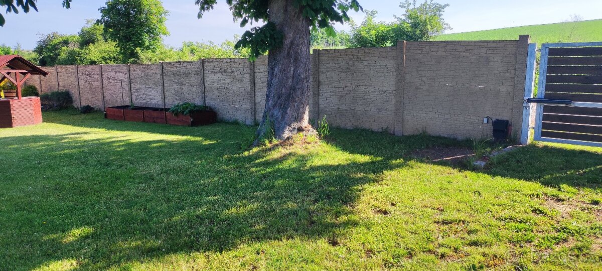 Betonový plot, betonové dílce oboustranné