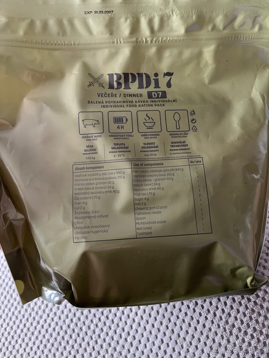 BPD (balená potravinová dávka)