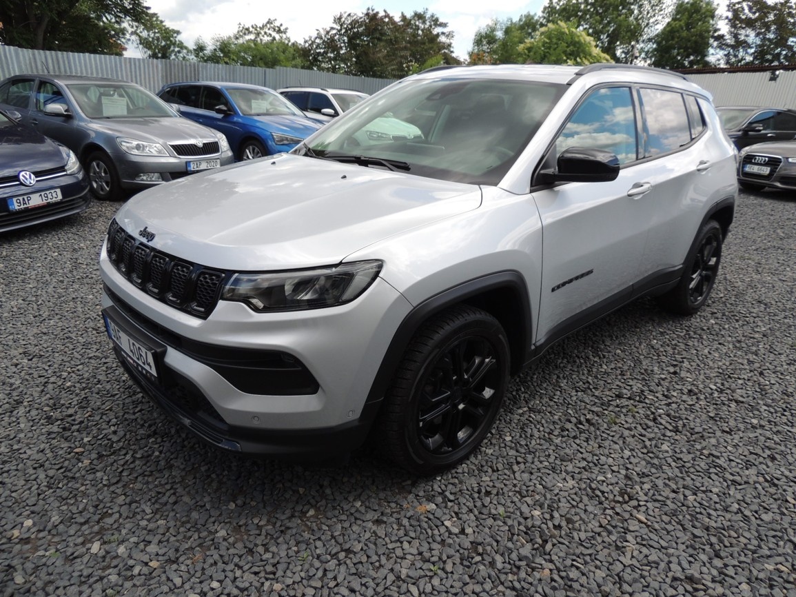 Jeep Compass 1.3i,96kw,Night Eagle,2022,ČR,1maj.,TOP,-21%DPH